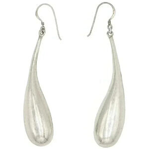 925 Sterling Silver Rain Drop Earrings Minimalist Formal Evening Summer Earrings